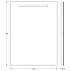 Купить Зеркало 55х75 см Evoform Ledline BY 2102 в магазине сантехники Santeh-Crystal.ru