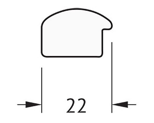 Заказать Зеркало 68х128 см вишня Evoform Definite BY 0739 в магазине сантехники Santeh-Crystal.ru