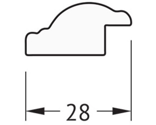 Заказать Зеркало 68х128 см витой махагон Evoform Definite BY 0744 в магазине сантехники Santeh-Crystal.ru