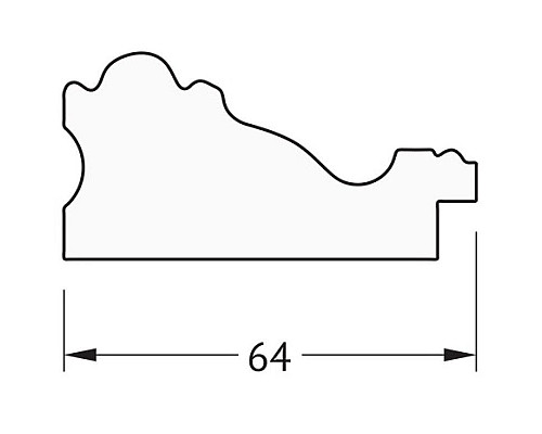 Заказать Зеркало 55х75 см версаль бронза Evoform Definite BY 3047 в магазине сантехники Santeh-Crystal.ru