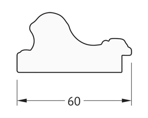 Приобрести Зеркало 55х145 см золотые бусы на бронзе Evoform Definite BY 3106 в магазине сантехники Santeh-Crystal.ru