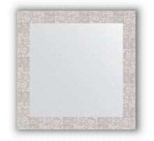 Зеркало 66х66 см соты алюминий Evoform Definite BY 3147