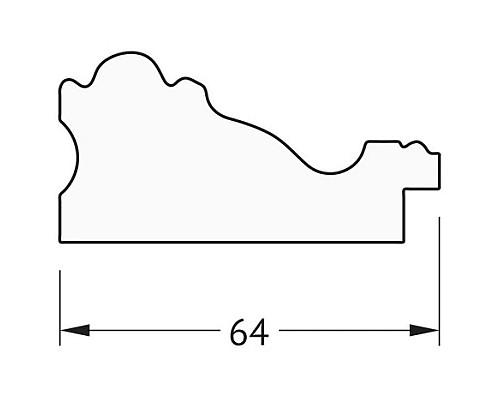 Купить Зеркало 65х85 см версаль серебро Evoform Definite BY 3174 в магазине сантехники Santeh-Crystal.ru