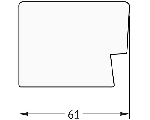 Купить Зеркало 74х94 см алюминий Evoform Definite BY 3268 в магазине сантехники Santeh-Crystal.ru