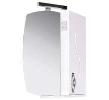 Зеркальный шкаф 60х80 см белый ASB-Mebel Грета