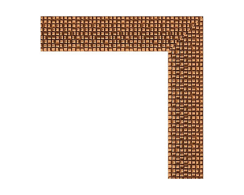 Приобрести Зеркало 71х151 см мозаика медь Evoform Definite BY 3323 в магазине сантехники Santeh-Crystal.ru