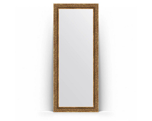 Приобрести Зеркало напольное 84х204 см вензель бронзовый Evoform Definite Floor BY 6029 в магазине сантехники Santeh-Crystal.ru