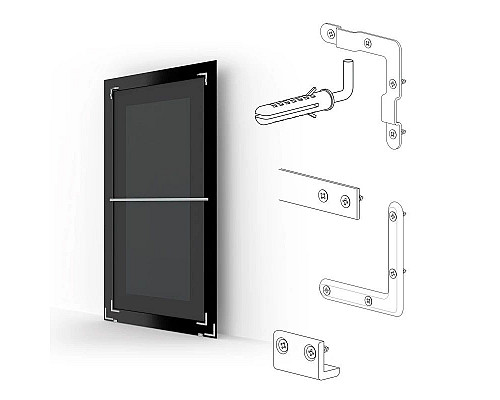 Заказать Зеркало напольное 114х204 см травленое серебро Evoform Definite Floor BY 6032 в магазине сантехники Santeh-Crystal.ru
