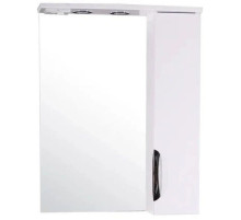 Зеркальный шкаф 57,4х78,1 см белый ASB-Mebel Миранда