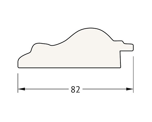 Приобрести Зеркало 75х105 см старый гипс Evoform Exclusive BY 1292 в магазине сантехники Santeh-Crystal.ru