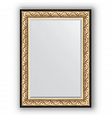 Зеркало 80х110 см барокко золото Evoform Exclusive BY 1301