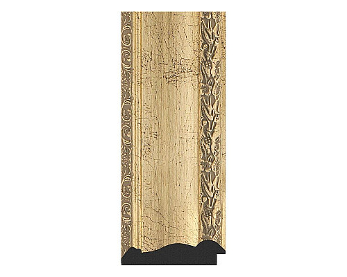 Купить Зеркало 62х82 см состаренное серебро с орнаментом Evoform Exclusive BY 3402 в магазине сантехники Santeh-Crystal.ru