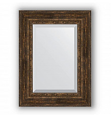 Зеркало 62х82 см состаренное дерево с орнаментом Evoform Exclusive BY 3404