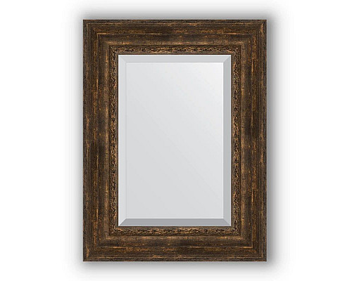 Купить Зеркало 62х82 см состаренное дерево с орнаментом Evoform Exclusive BY 3404 в магазине сантехники Santeh-Crystal.ru