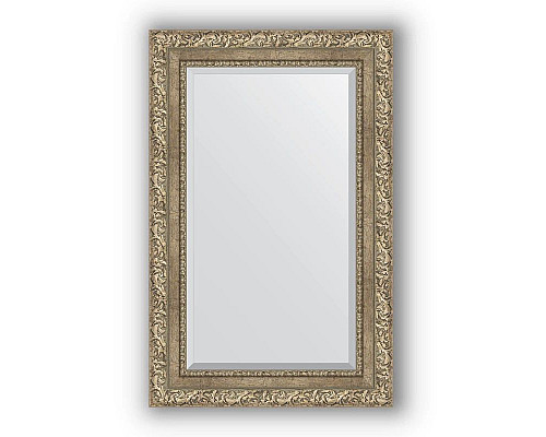 Купить Зеркало 55х85 см виньетка античное серебро Evoform Exclusive BY 3409 в магазине сантехники Santeh-Crystal.ru