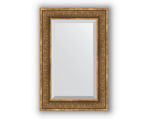 Приобрести Зеркало 59х89 см вензель бронзовый Evoform Exclusive BY 3422 в магазине сантехники Santeh-Crystal.ru