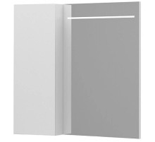 Зеркальный шкаф 78х80 см белый глянец L Belux Мадрид В 80 Ш