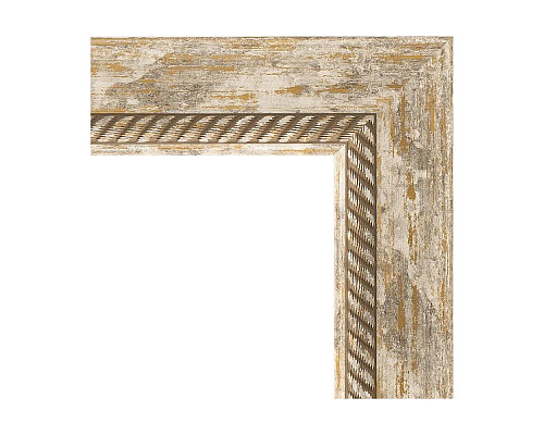 Купить Зеркало 58х143 см прованс с плетением Evoform Exclusive BY 3537 в магазине сантехники Santeh-Crystal.ru