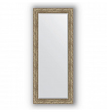 Зеркало 65х155 см виньетка античное серебро Evoform Exclusive BY 3565