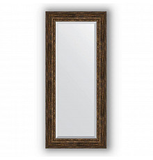Зеркало 72х162 см состаренное дерево с орнаментом Evoform Exclusive BY 3586