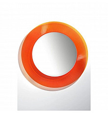 Зеркало 78х78 см оранжевое круглое Laufen Kartell by Laufen 3.8633.1.082.000.1