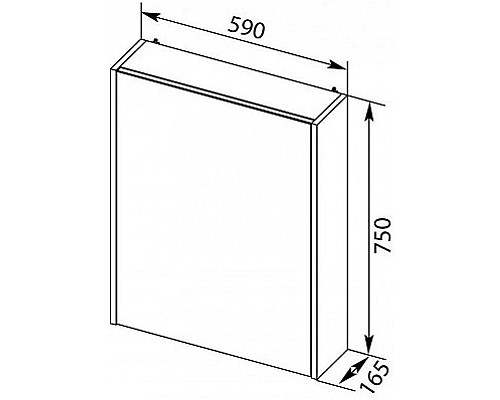 Santeh-Crystal.ru: Зеркальный шкаф 59х75 см белый глянец R Aquanet Палермо 00203939 Заказать Зеркальный шкаф 59х75 см белый глянец R Aquanet Палермо 00203939 в магазине сантехники Santeh-Crystal.ru