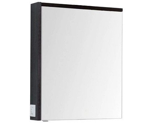 Заказать Зеркальный шкаф 69,5х85 см эвкалипт мистери/белый глянец R Aquanet Фостер 00202061 в магазине сантехники Santeh-Crystal.ru