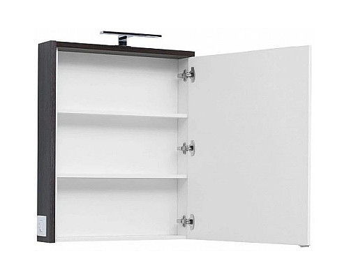 Заказать Зеркальный шкаф 69,5х85 см эвкалипт мистери/белый глянец R Aquanet Фостер 00202061 в магазине сантехники Santeh-Crystal.ru