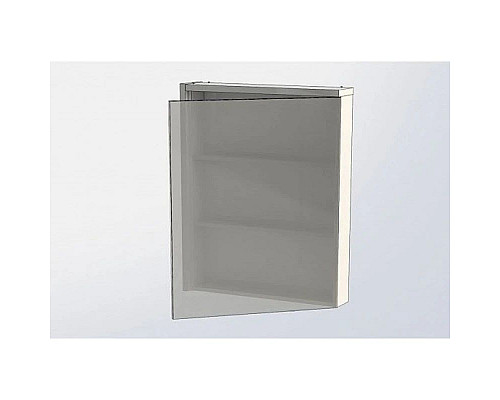 Заказать Зеркальный шкаф 69,5х85 см эвкалипт мистери/белый глянец R Aquanet Фостер 00202061 в магазине сантехники Santeh-Crystal.ru