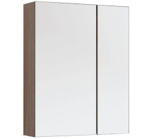 Зеркальный шкаф 70х87,3 см орех L Aquanet Нью-Йорк 00203952