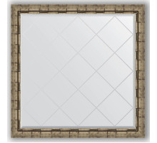 Зеркало 103х103 см серебряный бамбук Evoform Exclusive-G BY 4437