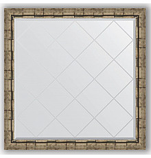 Зеркало 103х103 см серебряный бамбук Evoform Exclusive-G BY 4437