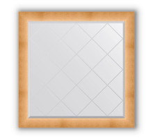 Зеркало 106х106 см травленое золото Evoform Exclusive-G BY 4527