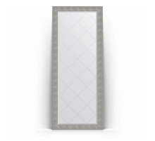 Зеркало напольное 81х201 см чеканка серебряная Evoform Exclusive-G Floor BY 6383