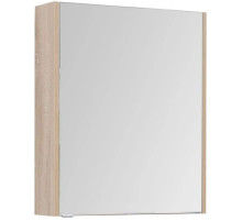 Зеркальный шкаф 62,2х75 см дуб сонома R Aquanet Остин 00201733
