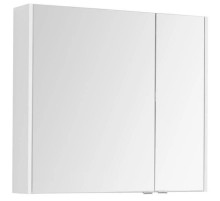 Зеркальный шкаф 82,5х75 см белый глянец L Aquanet Остин 00203924