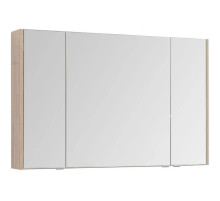 Зеркальный шкаф 116х75 см дуб сонома Aquanet Остин 00201726