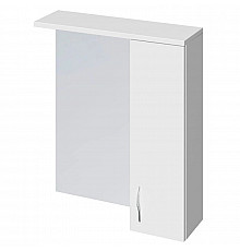 Зеркальный шкаф белый глянец 60х70 см Cersanit Erica New LS-ERN60