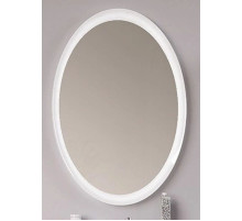 Зеркало белый глянец 60х90 см Marka One Arrondi У73235