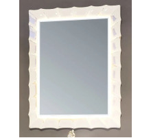 Зеркало 66х85 см белый глянец Marka One Lumier У72505