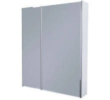 Зеркальный шкаф 75х80 см белый глянец 1Marka Соната У29559