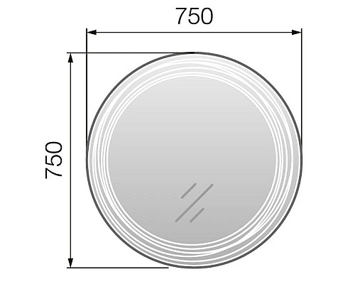 Santeh-Crystal.ru: Зеркало 75х75 см Marka One Belle Light У26304 Приобрести Зеркало 75х75 см Marka One Belle Light У26304 в магазине сантехники Santeh-Crystal.ru