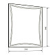 Купить Зеркало 75х90 см Marka One Brio Light У26295 в магазине сантехники Santeh-Crystal.ru