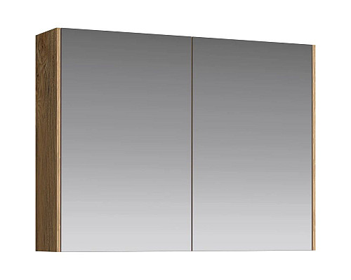 Купить Зеркальный шкаф 80х60 см дуб балтийский Aqwella 5 Stars Mobi MOB0408/ MOB0717DB/ Z в магазине сантехники Santeh-Crystal.ru
