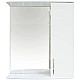 Приобрести Зеркальный шкаф 50х70,1 см белый глянец Orange Роса Ro-50ZSW в магазине сантехники Santeh-Crystal.ru