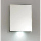 Купить Зеркальный шкаф с нижней подсветкой 60х70 см BelBagno SPC-1A-DL-BL-600 в магазине сантехники Santeh-Crystal.ru