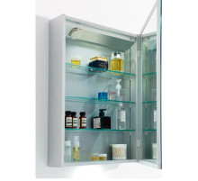 Зеркальный шкаф с нижней подсветкой 60х70 см BelBagno SPC-1A-DL-BL-600