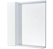 Зеркальный шкаф 80,2х85,1 см белый глянец L Акватон Рене 1A222502NRC80