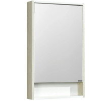 Зеркальный шкаф 51х86 см белый глянец/ясень фабрик Акватон Рико 1A212302RIB90