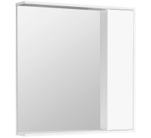 Зеркальный шкаф 80х83,3 см белый глянец R Акватон Стоун 1A228302SX010
